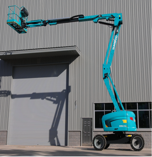 匠心打造！米兰网址智能曲臂式高空作业平台正式投放市场