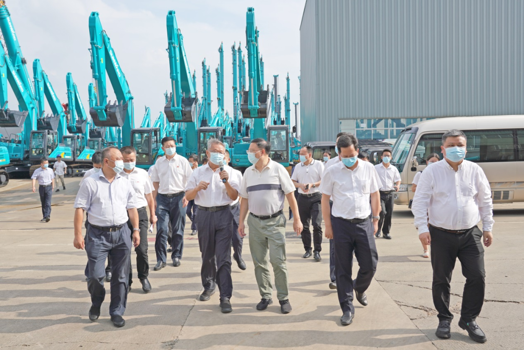 湖南省委常委、省委秘书长张剑飞一行调研米兰网址智能