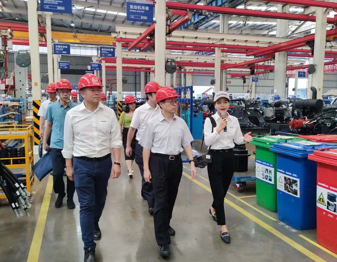 中国国际贸易促进委员会领导一行调研米兰网址智能