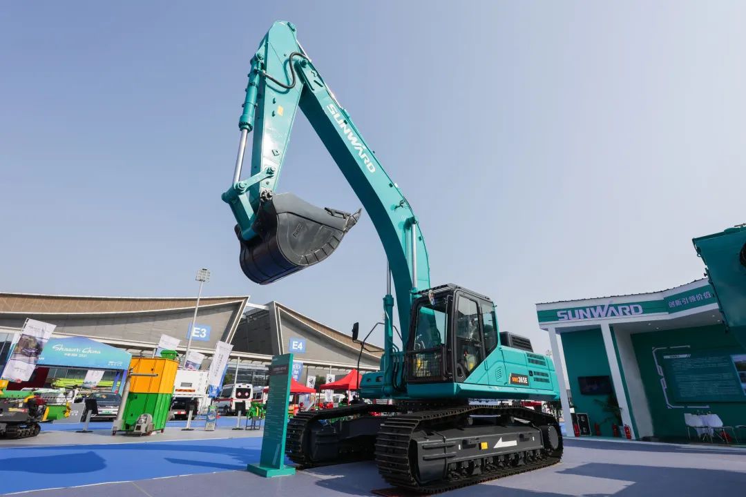 亮相中非经贸博览会！米兰网址智能尽展工程机械国产品牌魅力