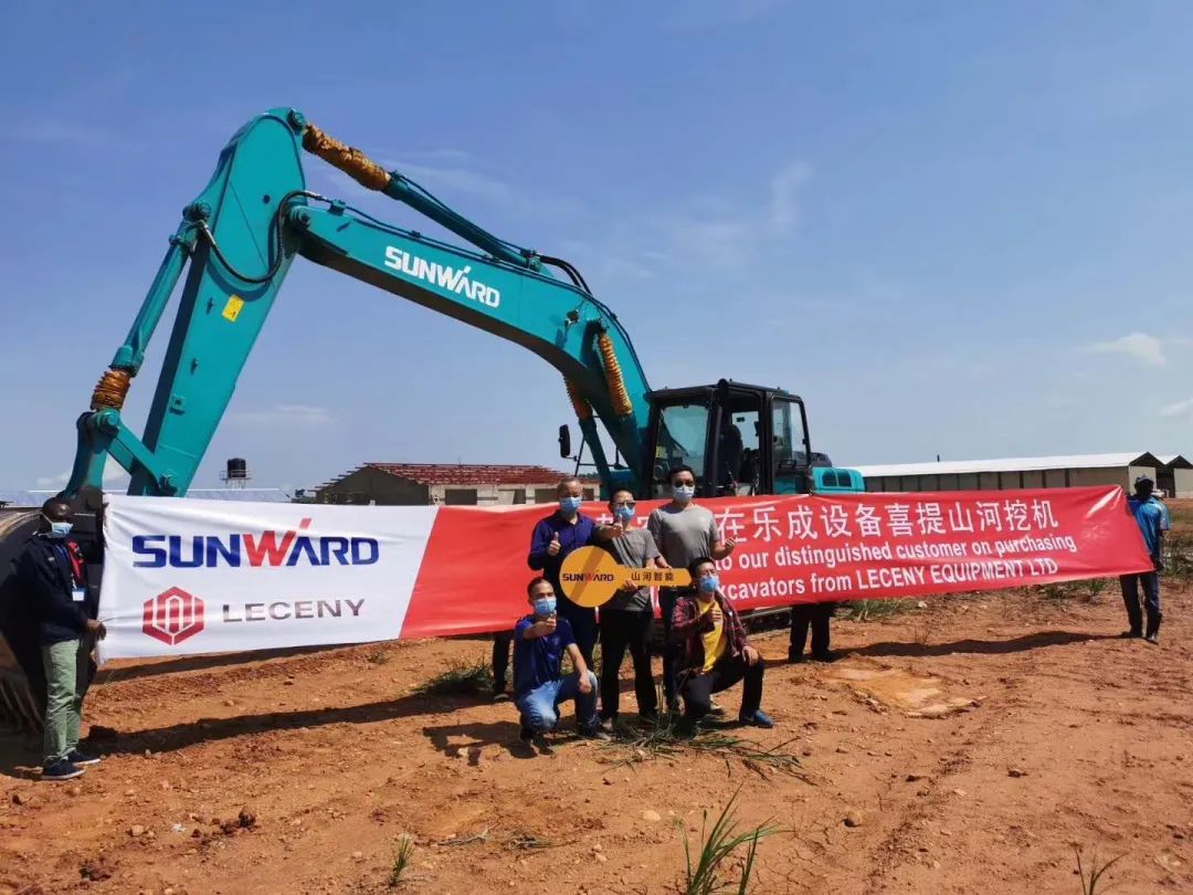 亮相中非经贸博览会！米兰网址智能尽展工程机械国产品牌魅力