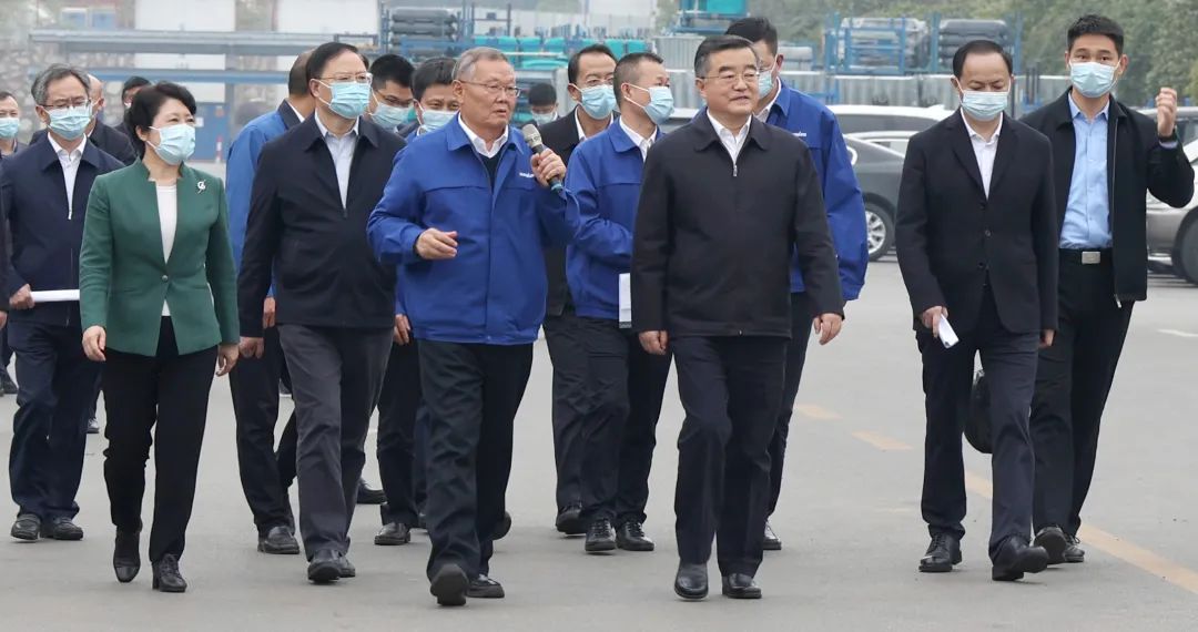 湖南省委书记张庆伟调研米兰网址智能