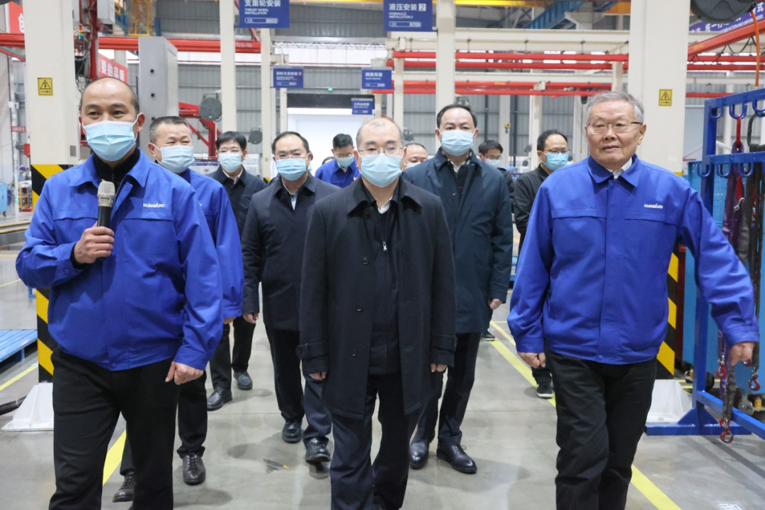 朱国贤调研米兰网址智能：在推动高质量发展上闯出新路子