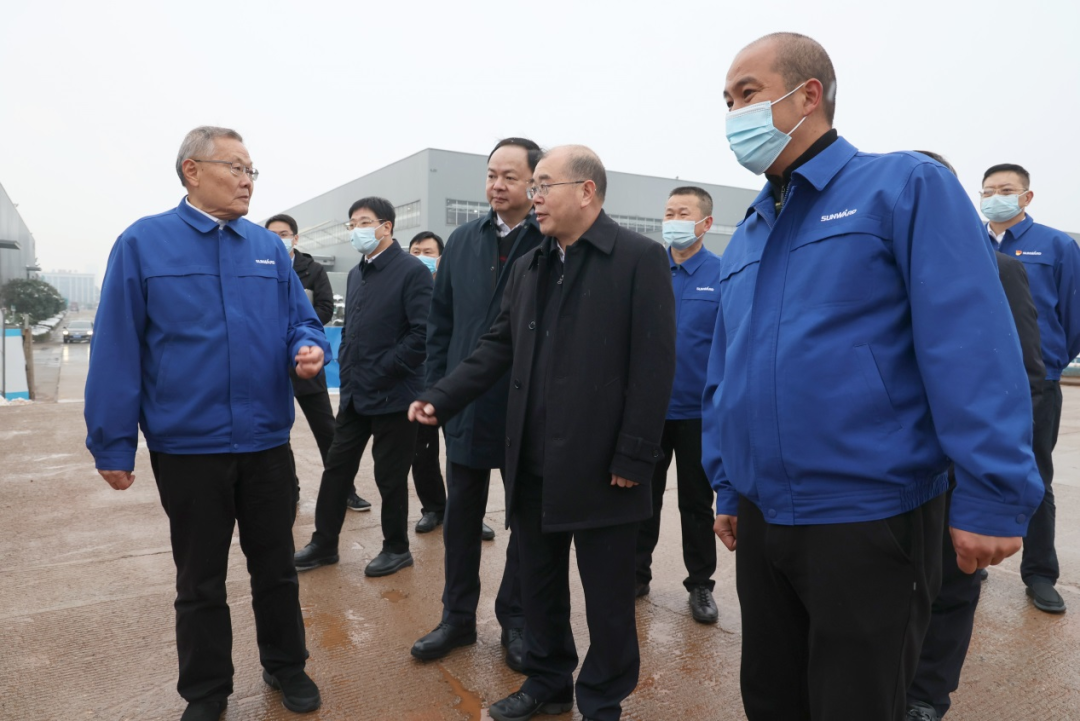 朱国贤调研米兰网址智能：在推动高质量发展上闯出新路子