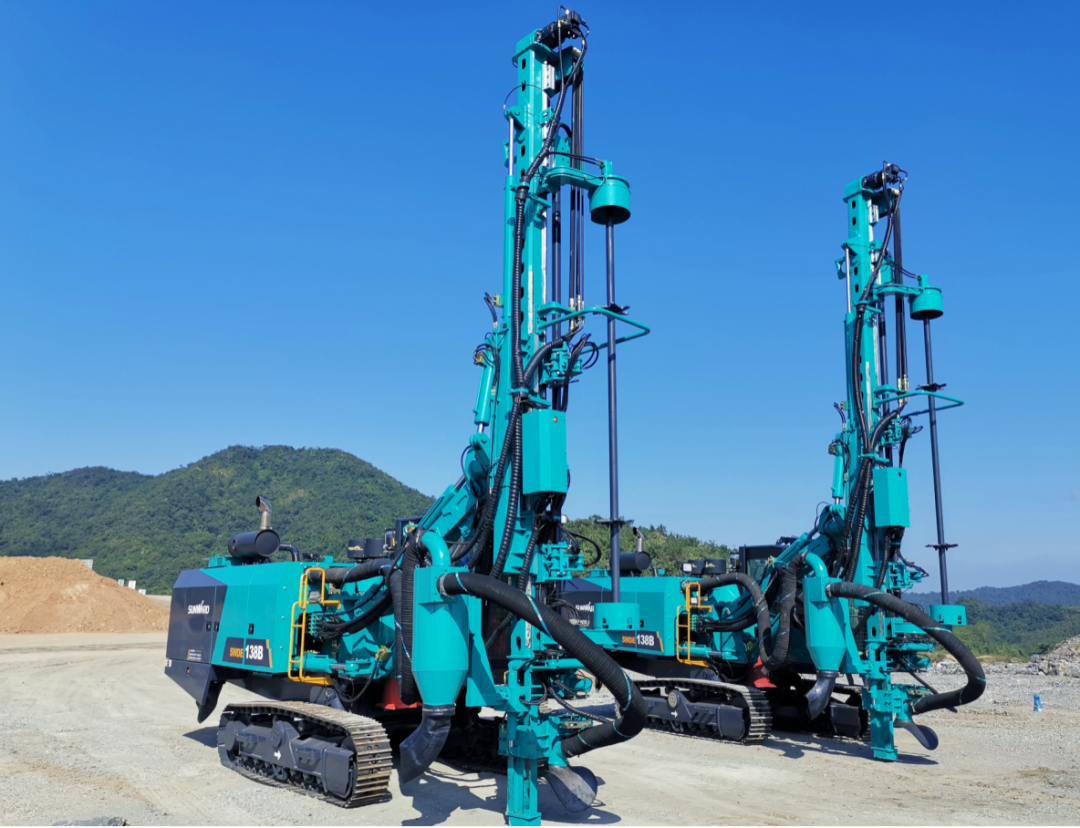 追加订单！米兰网址智能一体化潜孔钻机助力海南华润水泥获好评