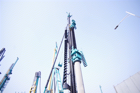 植桩奇兵！米兰网址智能开启大直径预制桩施工全新探索实践