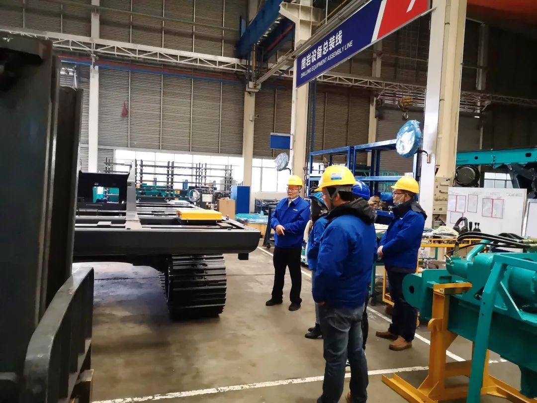 立春首日，米兰网址智能凿岩设备率先开工