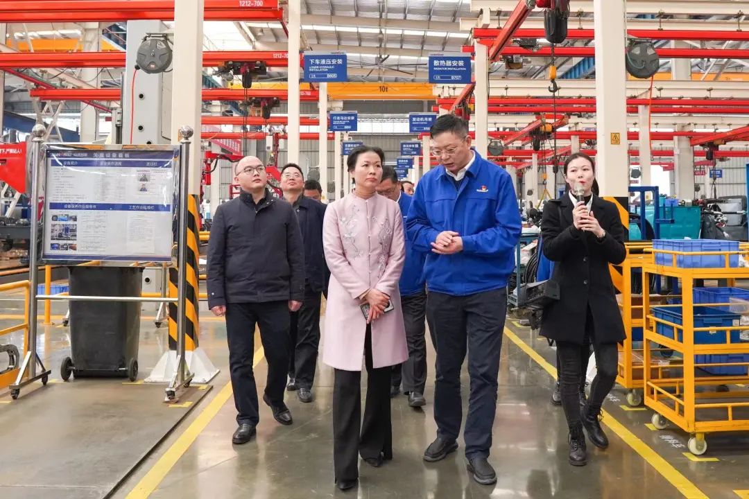 长沙市总工会、长沙经开区总工会一行调研米兰网址智能