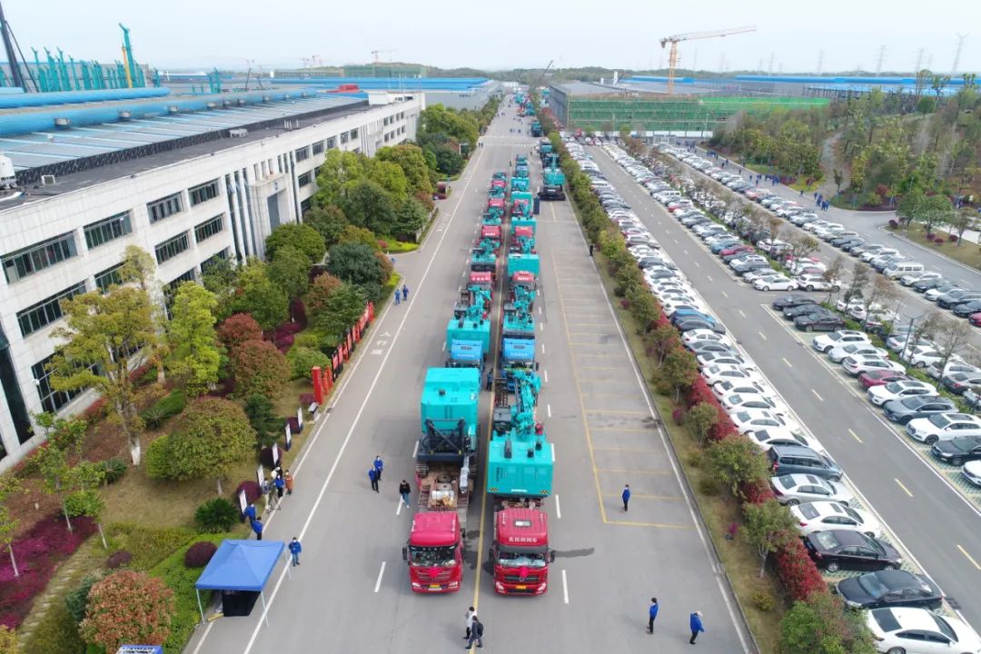 征战全球市场！米兰网址智能凿岩设备批量发货