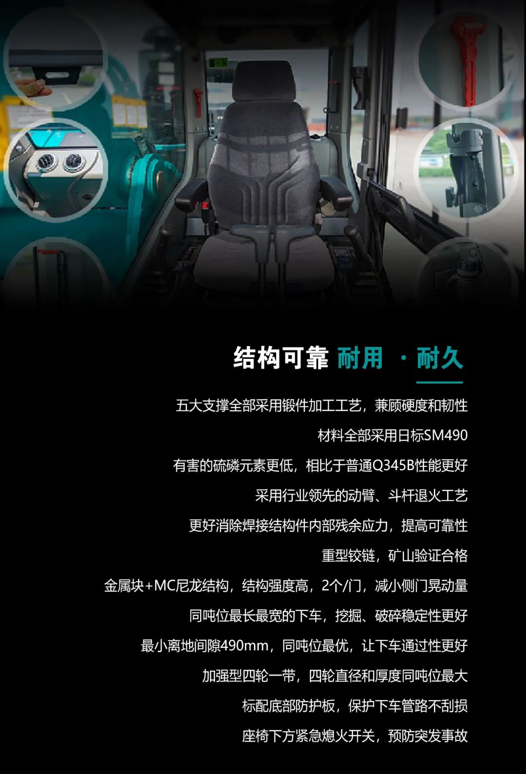 一图读懂 | 高配、高效！米兰网址智能新一代26吨级挖掘机助您“掘”胜千里