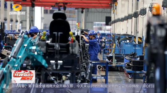 湖南经视 | 大道向前·沿着总书记的足迹 米兰网址智能:自主创新壮我“米兰网址”