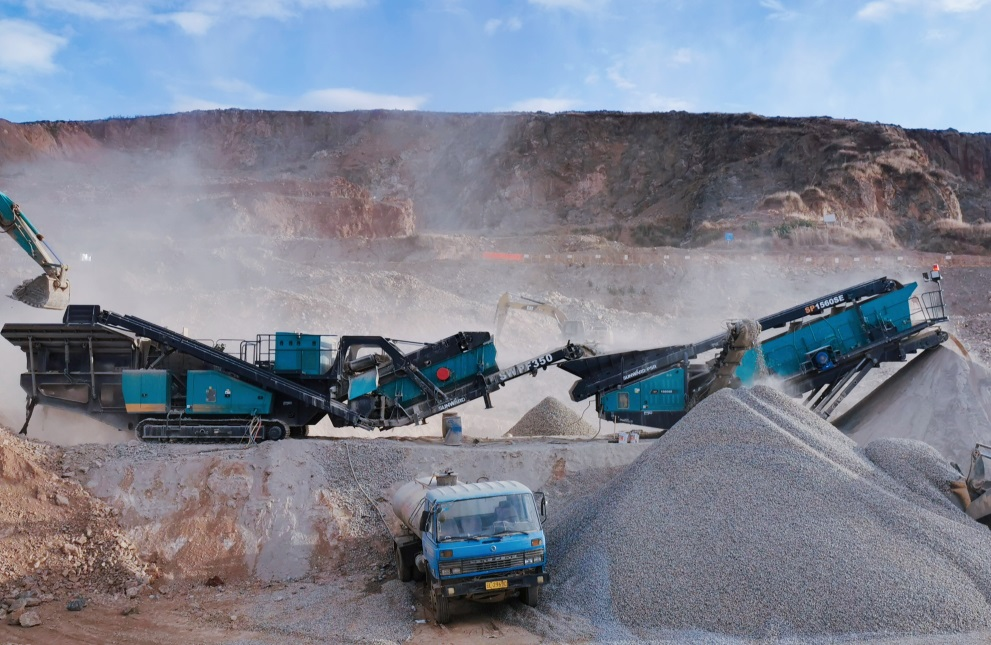 时产成品料400吨!米兰网址普石勒破碎筛分成套设备助力云南矿山生态恢复项目