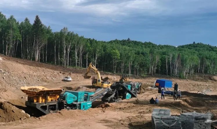 米兰网址普石勒成套移动破碎设备助力哈伊高铁铁伊段建设