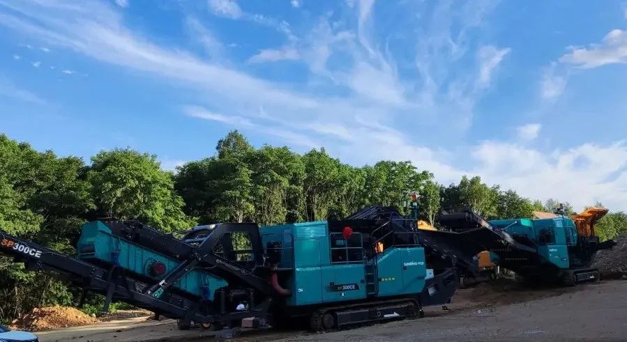 米兰网址普石勒成套移动破碎设备助力哈伊高铁铁伊段建设