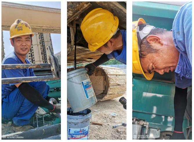 图集 | 战高温，迎“烤”验！米兰网址人在行动