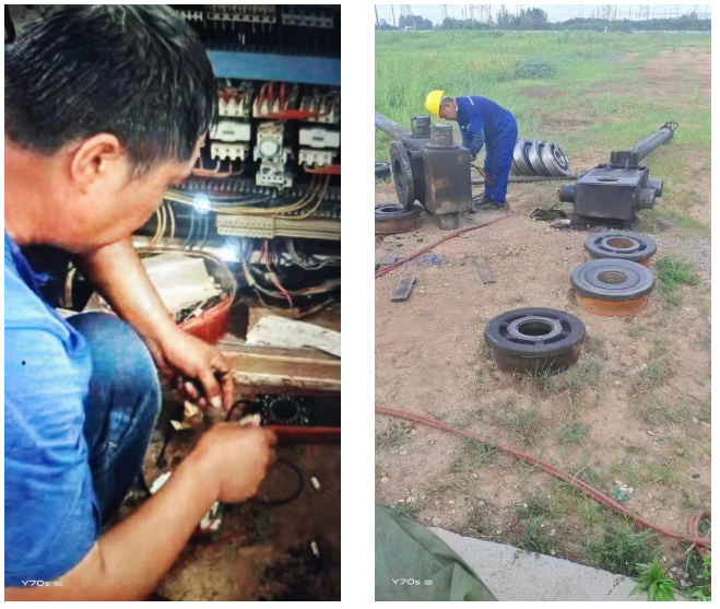 图集 | 战高温，迎“烤”验！米兰网址人在行动