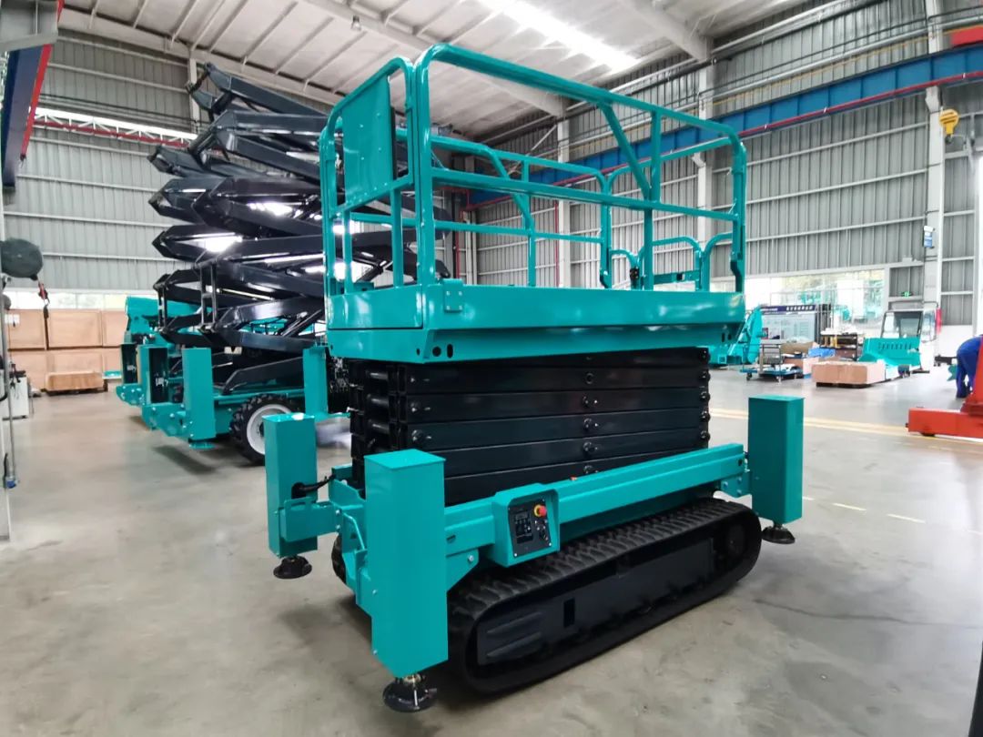 加速电动化产品布局，米兰网址智能第一款履带剪叉式高空作业平台来了！