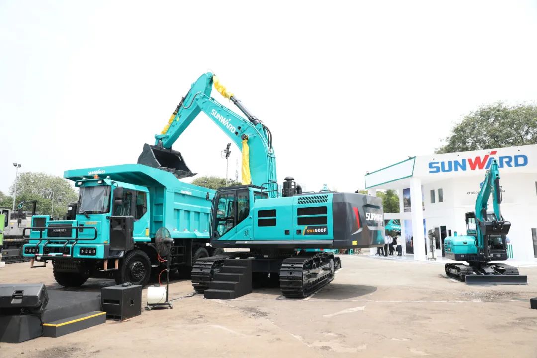 本地化建设显成效!米兰网址智能携矿山成套装备亮相印尼矿业展