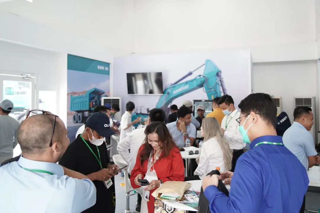 本地化建设显成效!米兰网址智能携矿山成套装备亮相印尼矿业展