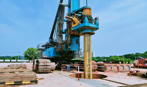 超级“桩”备实力亮剑！米兰网址智能携手武汉乐成建设攻克燕矶长江大桥复杂地层施工难题