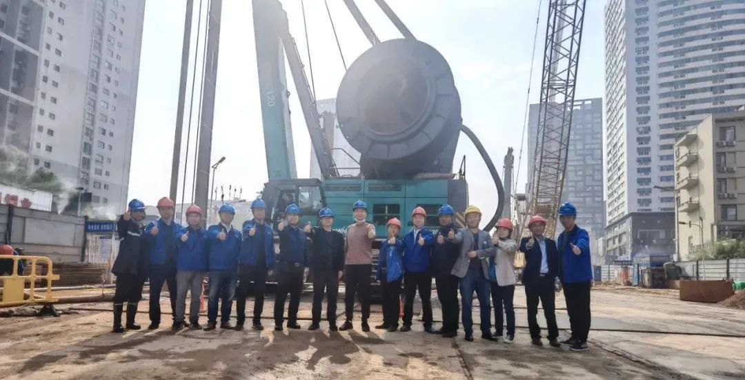 首战创佳绩！米兰网址智能双轮铣槽机助建长沙地铁7号线