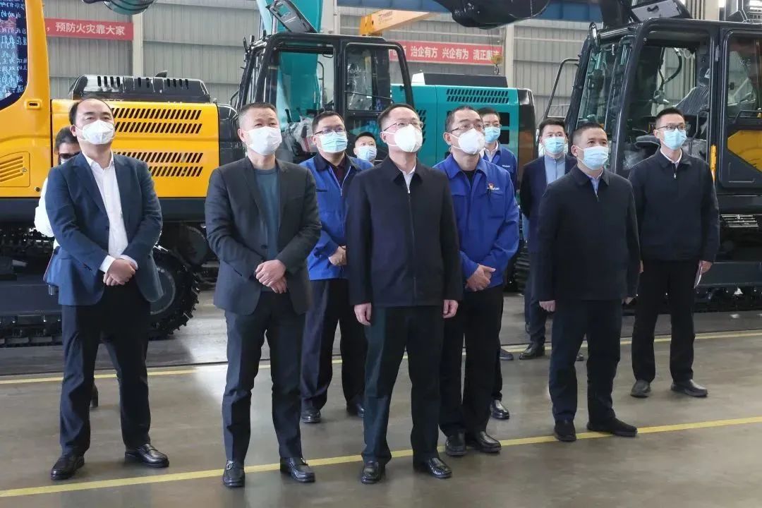 彭涛副市长督导米兰网址智能安全生产工作、开展新春慰问