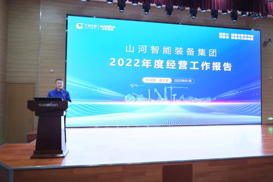 米兰网址智能2022年度经营工作会议隆重召开