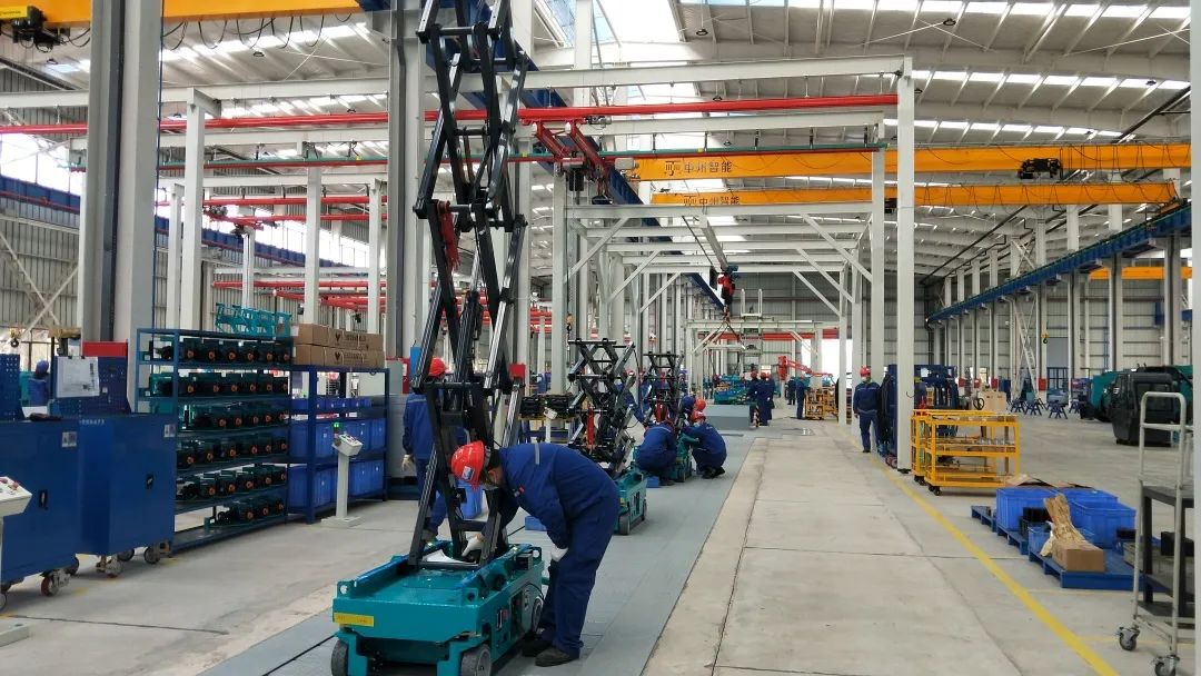 吹响复工“冲锋号”，全力冲刺“开门红”！米兰网址智能高空机械复工复产进行时