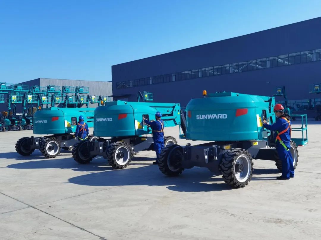 吹响复工“冲锋号”，全力冲刺“开门红”！米兰网址智能高空机械复工复产进行时