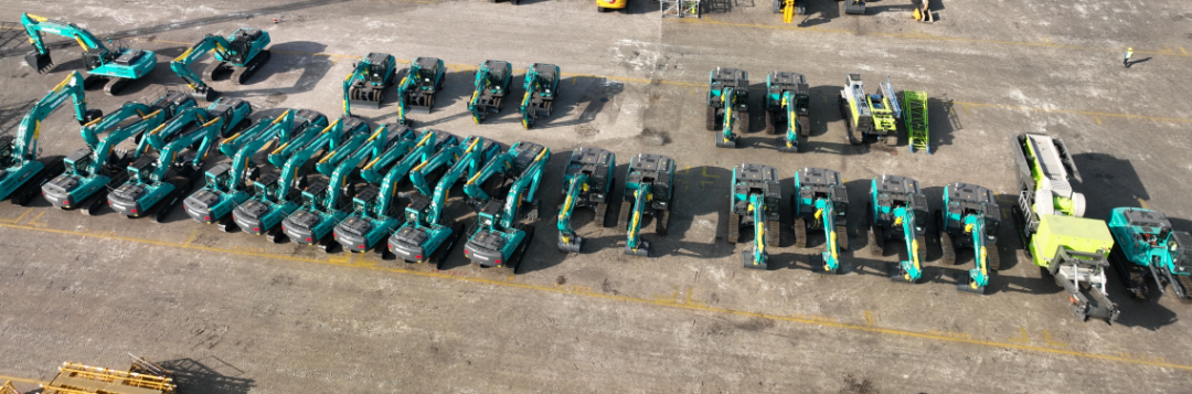 亿元设备“包船”出海！米兰网址智能国际市场迎来开门红