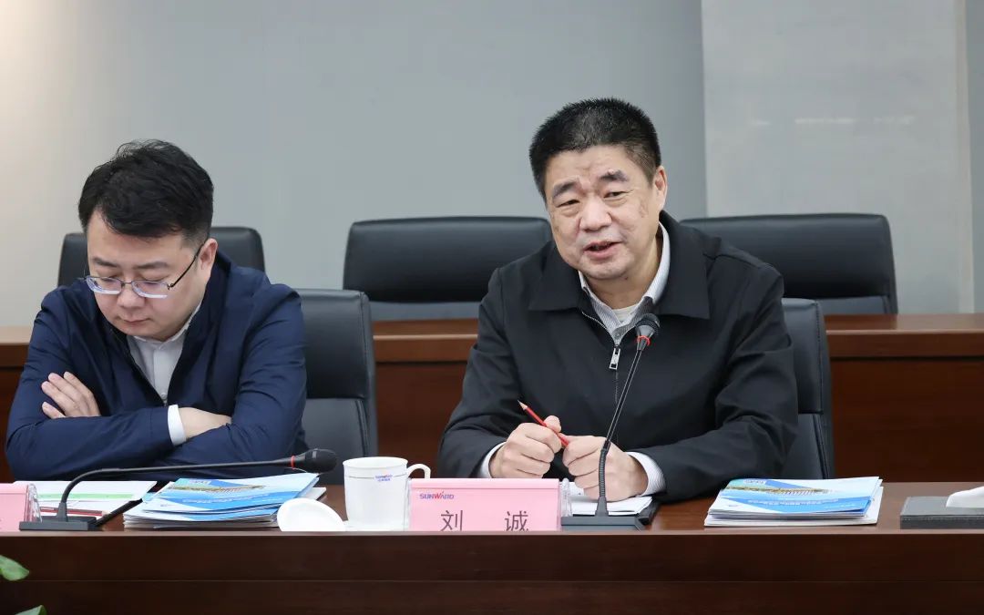 中国恩菲总经理刘诚一行到访米兰网址智能