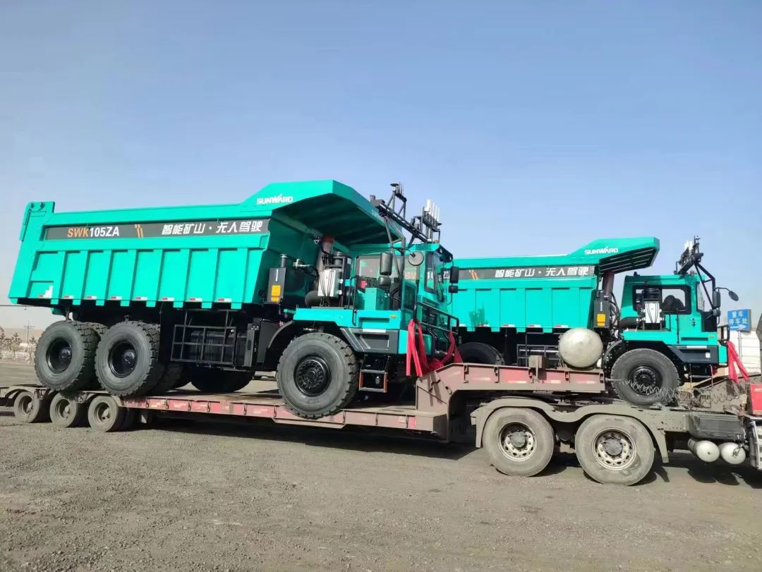 助力数智矿山建设！米兰网址巨鼎无人驾驶矿卡再交付