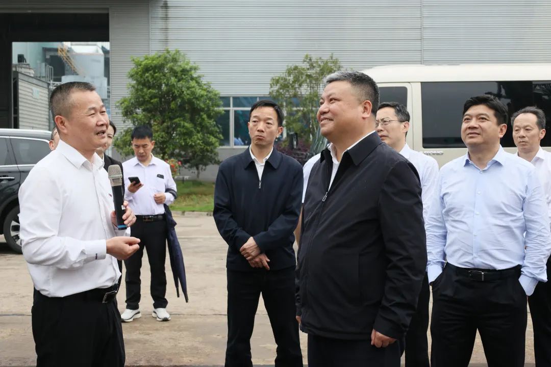 长沙市政协主席陈刚调研米兰网址智能