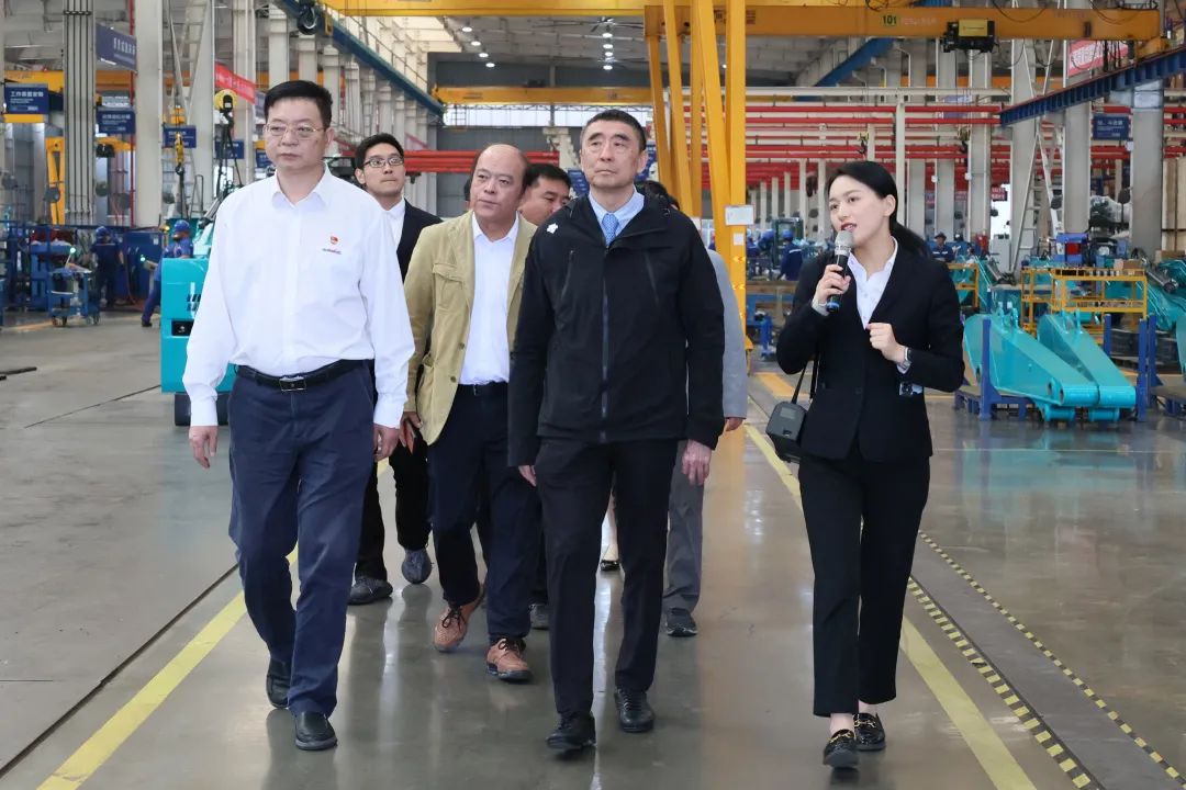 中国机械工业联合会会长徐念沙调研米兰网址智能