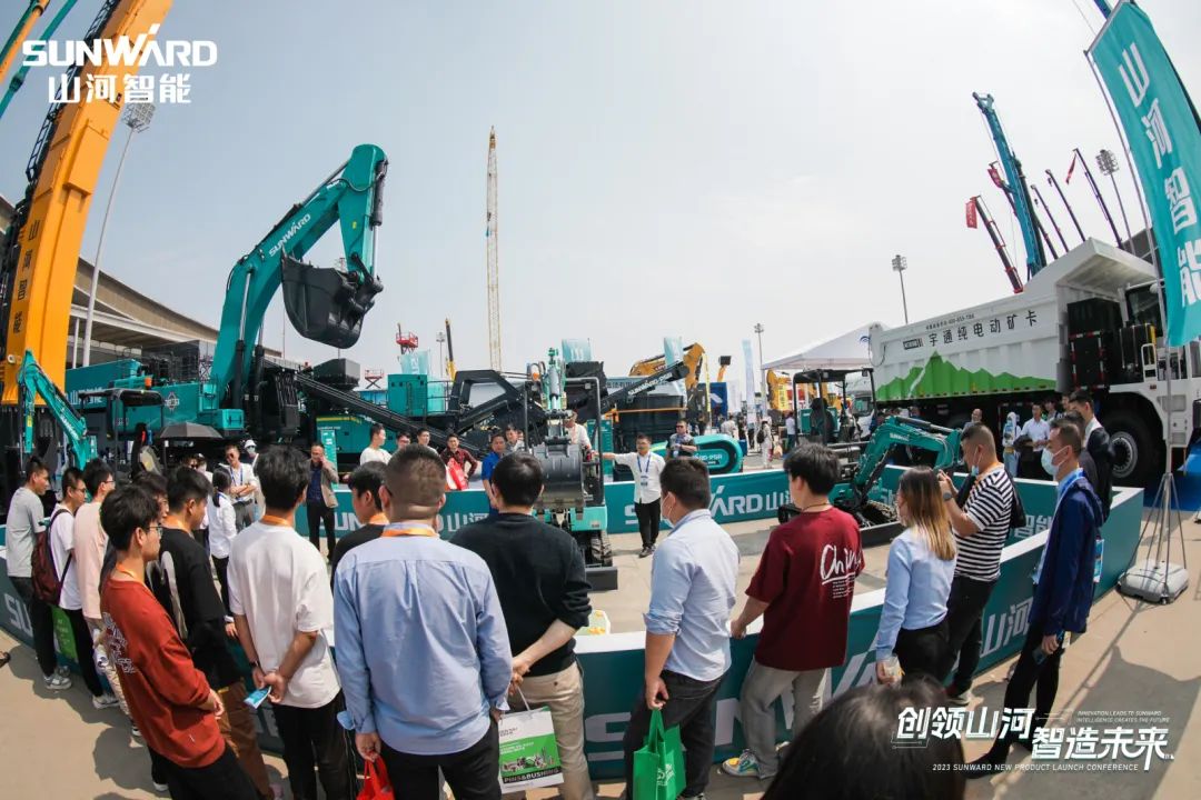 2023 CICEE | 米兰网址智能亮相2023长沙国际工程机械展!智能化、电动化产品站C位