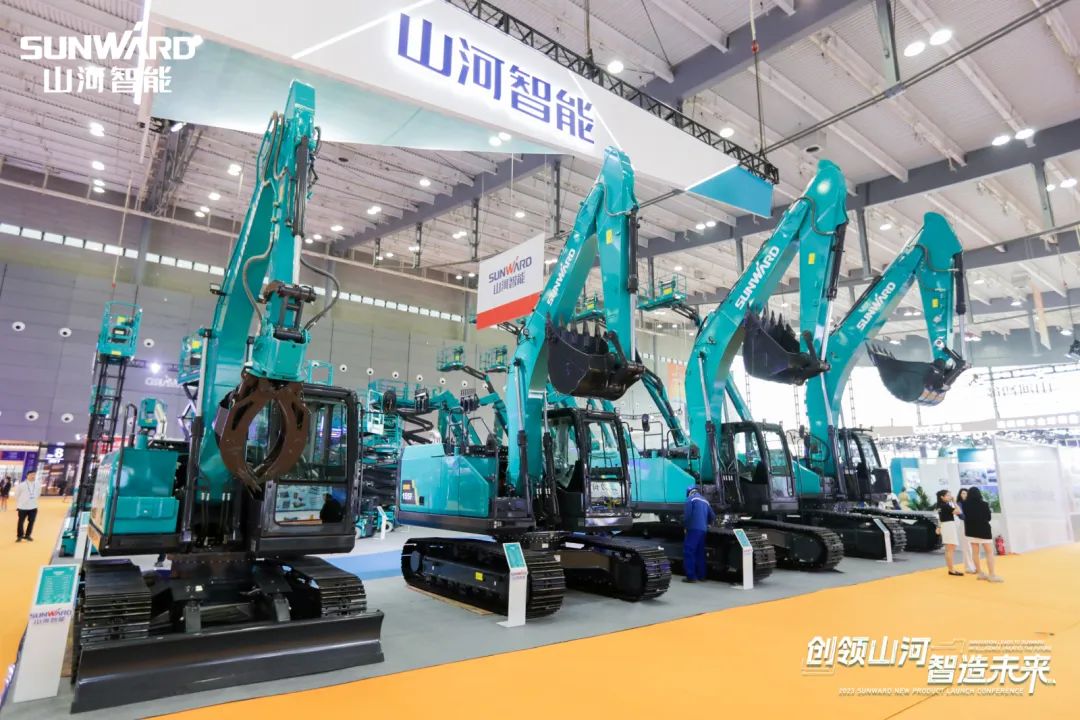 2023 CICEE | 米兰网址智能亮相2023长沙国际工程机械展!智能化、电动化产品站C位