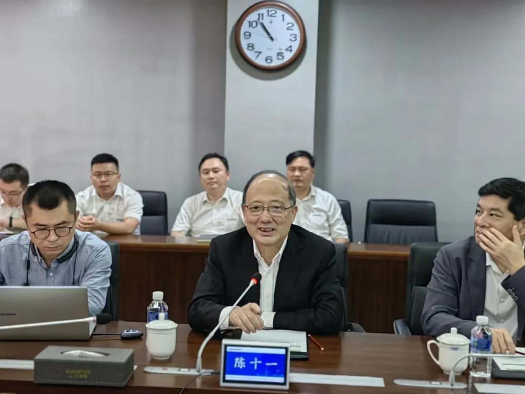 中国科学院院士陈十一率队到访米兰网址智能