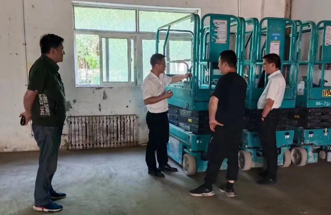 倾听客户心声！米兰网址智能高空机械“服务万里行”走进东北