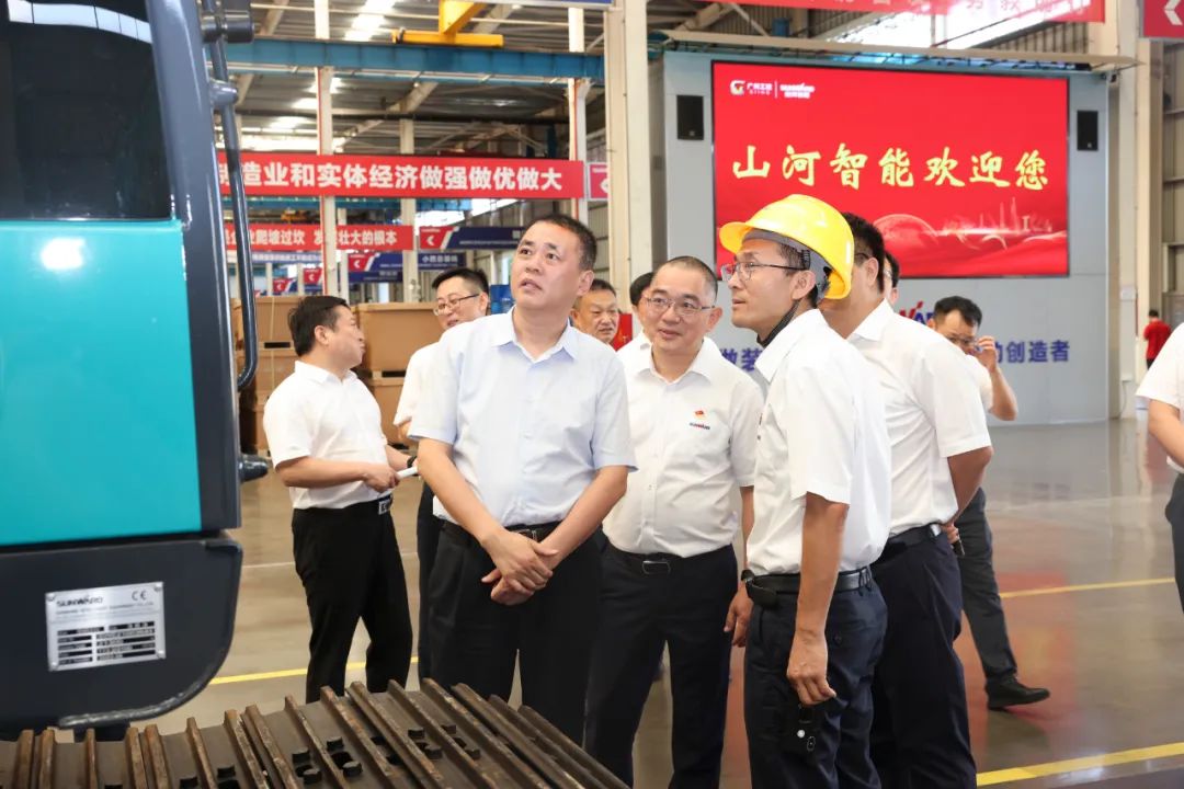 中铁城建集团党委书记、董事长申景涛到访米兰网址智能