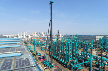 创新实力再获认可！米兰网址智能SWCH980-260M全液压履带桩架获评重点工业新产品