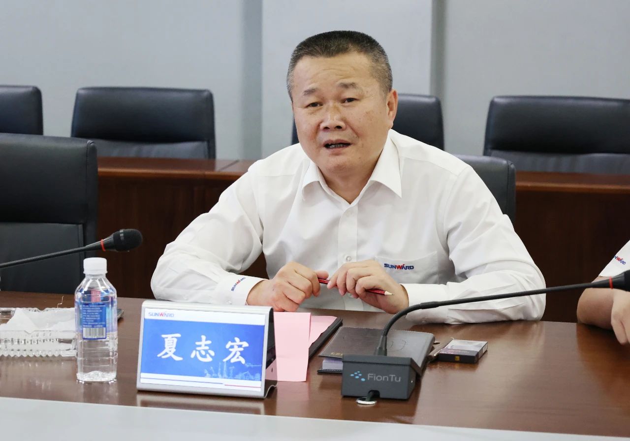 永青科技集团董事长胡晓东带队到访米兰网址智能