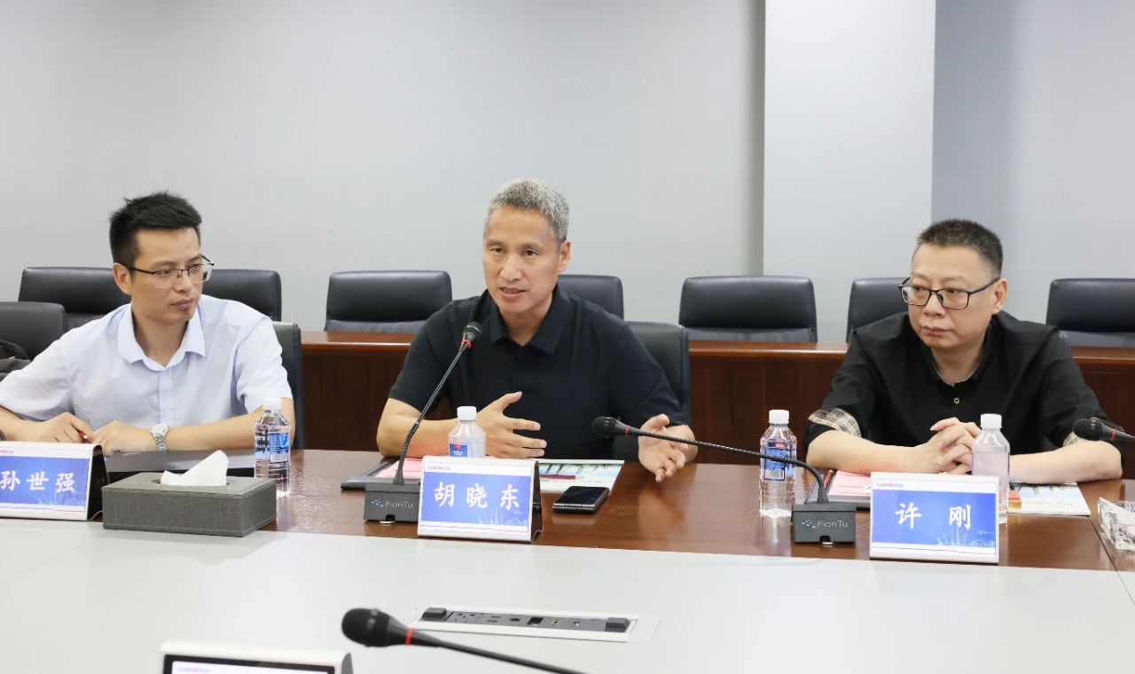 永青科技集团董事长胡晓东带队到访米兰网址智能