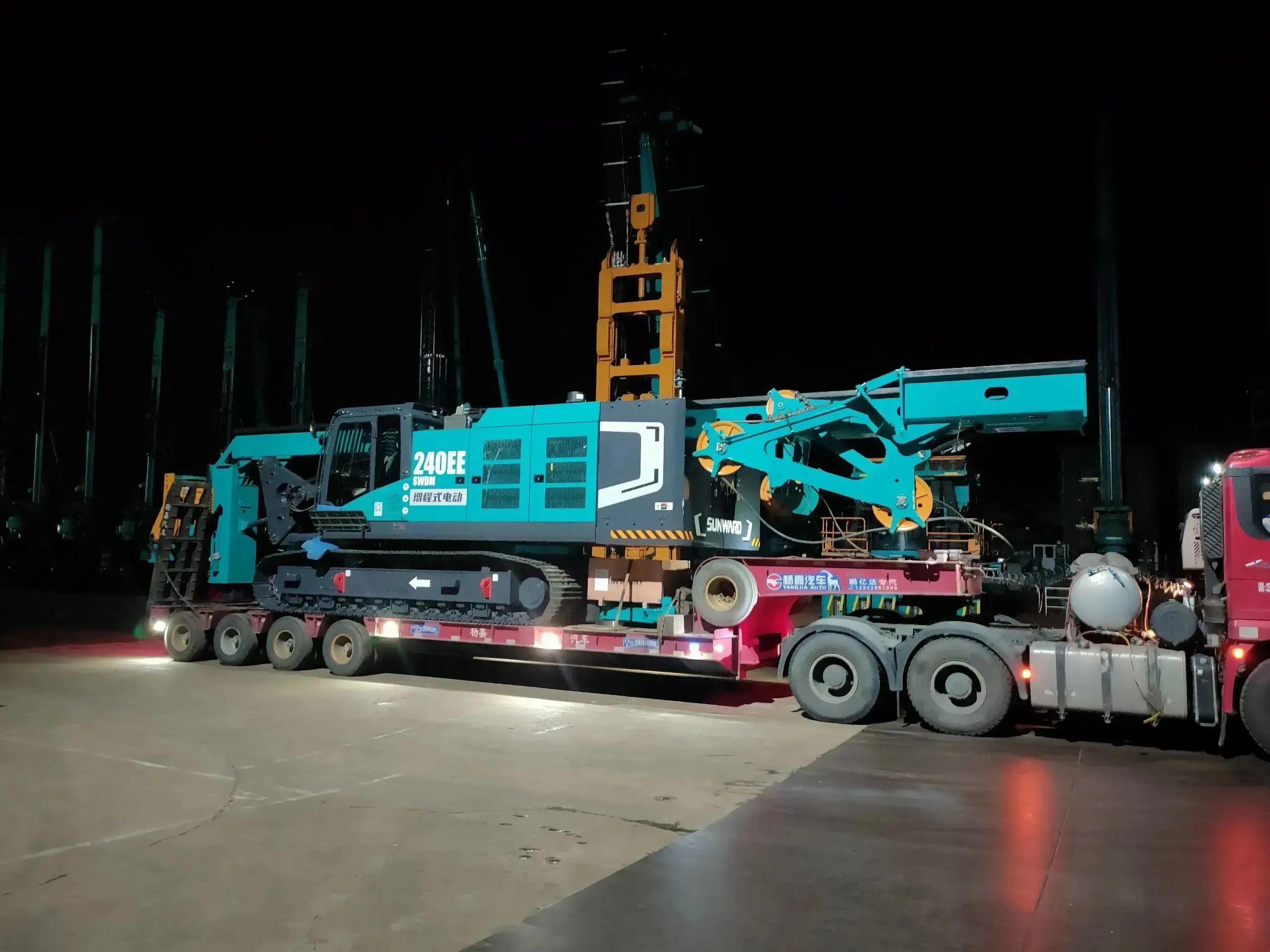 “零故障”“低能耗”！米兰网址智能增程式电动旋挖钻机惊艳首秀