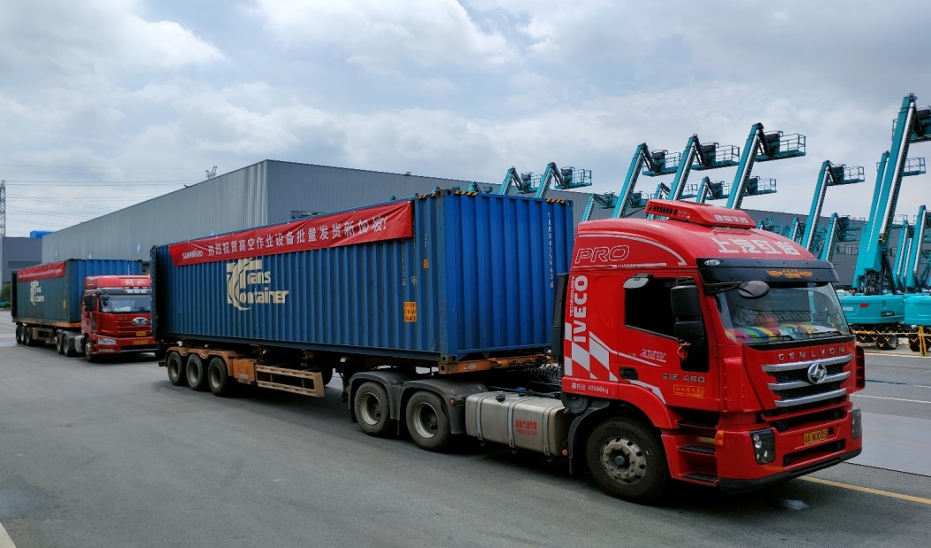 海外销售同比增长超200%！米兰网址智能高空机械阔步“出海”