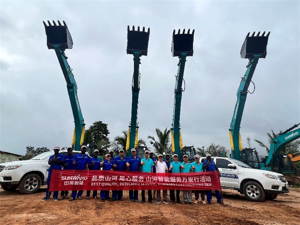 品质米兰网址，用心服务！米兰网址智能服务万里行活动走进非洲加纳