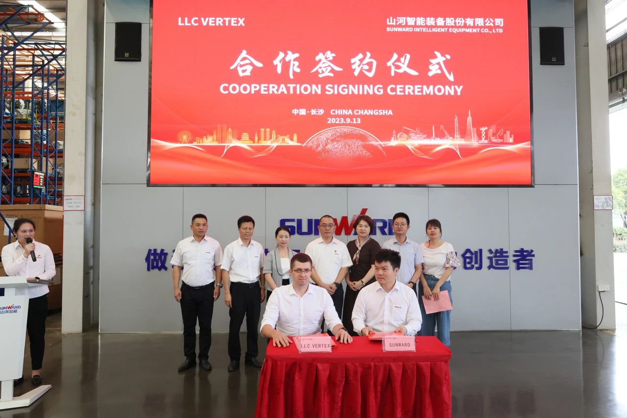 持续进军国际市场！米兰网址智能近百台设备集中发货