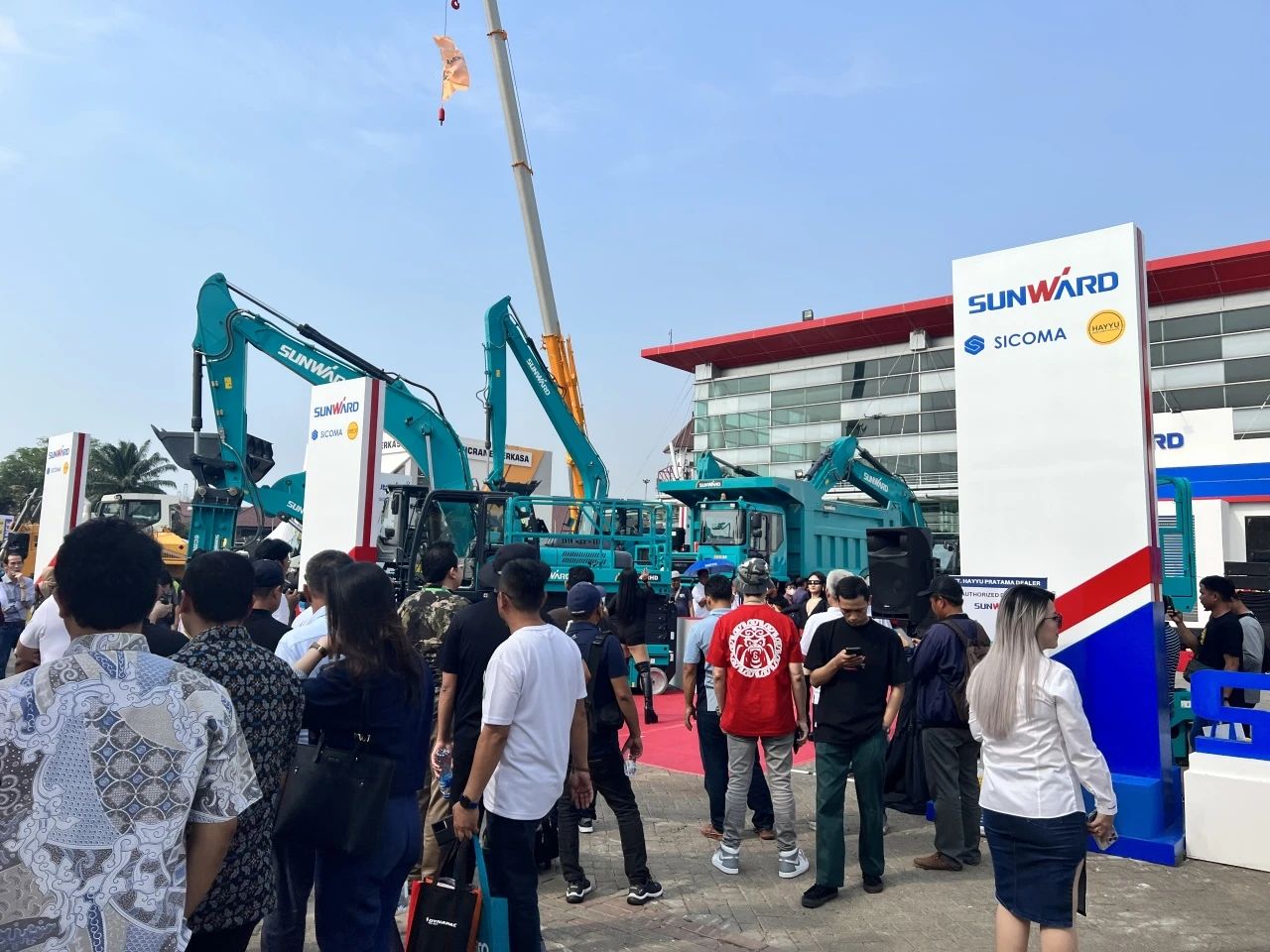 深耕细作，逆势增长！米兰网址智能盛装亮相印尼雅加达矿业展