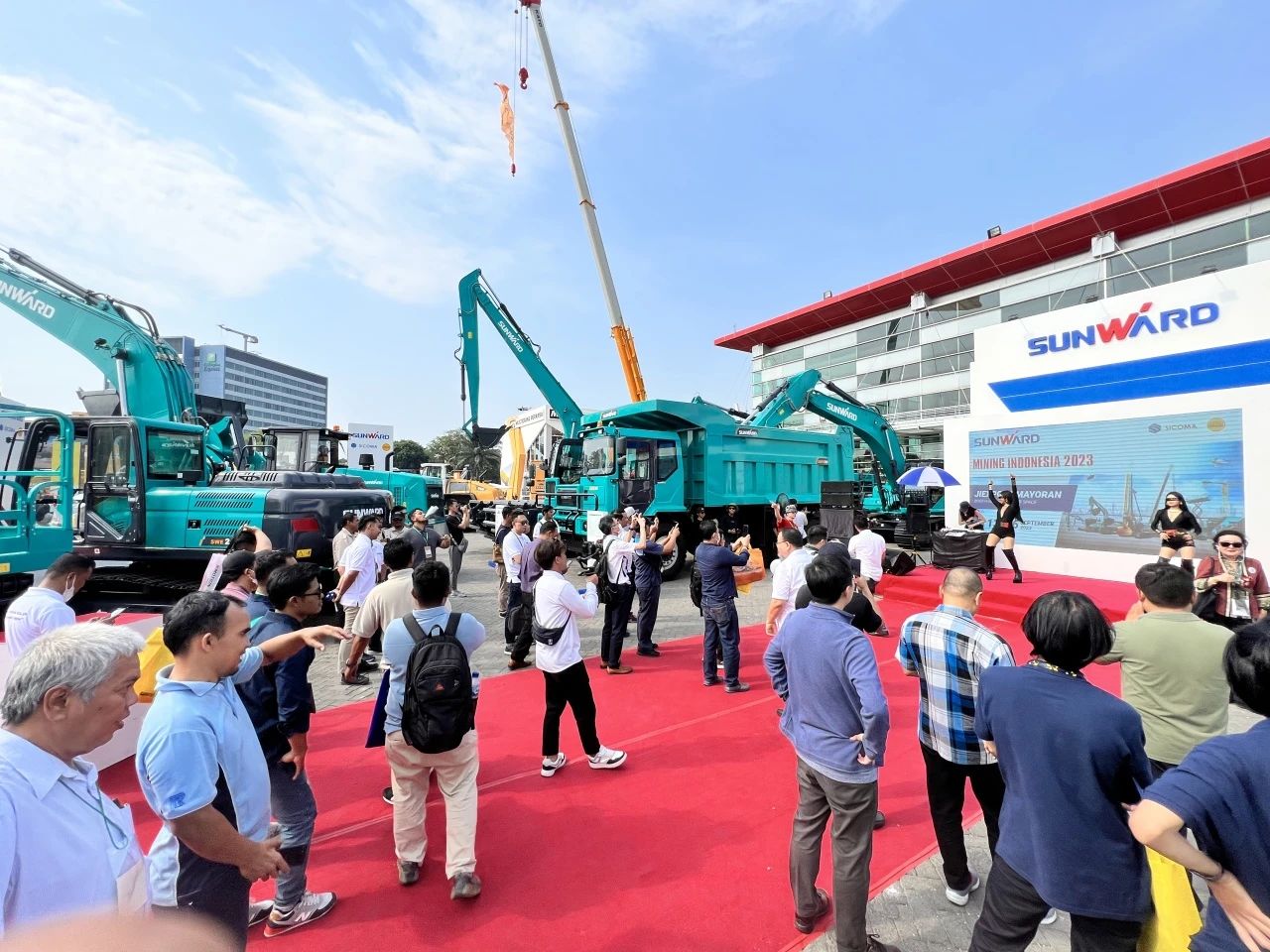 深耕细作，逆势增长！米兰网址智能盛装亮相印尼雅加达矿业展