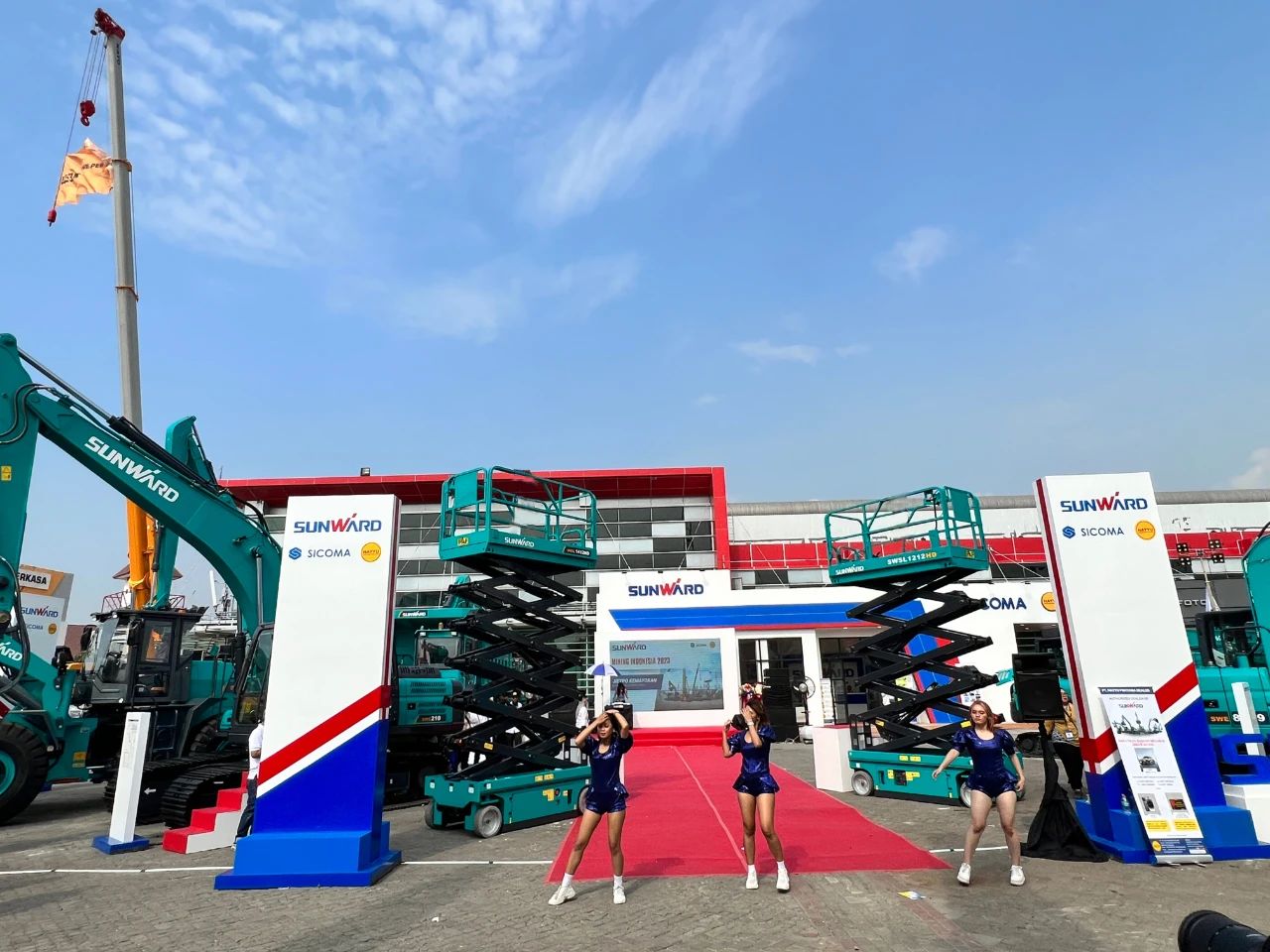 深耕细作，逆势增长！米兰网址智能盛装亮相印尼雅加达矿业展