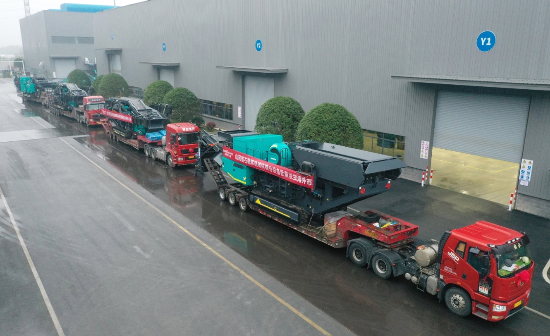 加速出海，米兰网址普石勒破碎筛分设备批量出口东南亚